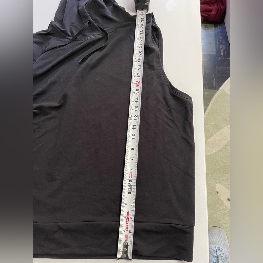 Barry’s Bootcamp X Lululemon Sleeveless Hoodie - size 12 - Picture 6 of 8